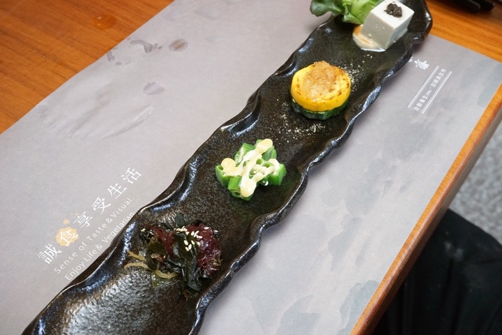 【台南蔬食餐廳-安平】食蔬茶齋｜大自然的禮讚，把最健康養生的料理端上桌！歡迎手浴|創意蔬食料理|品茶|聚餐放鬆