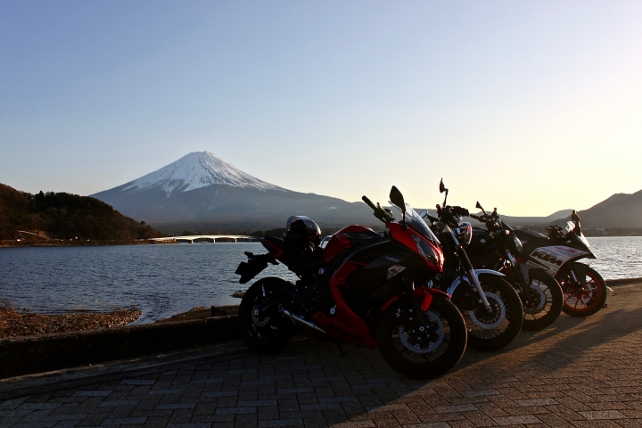 在日老台的哈雷遊記＿富士山（山中湖）一日遊