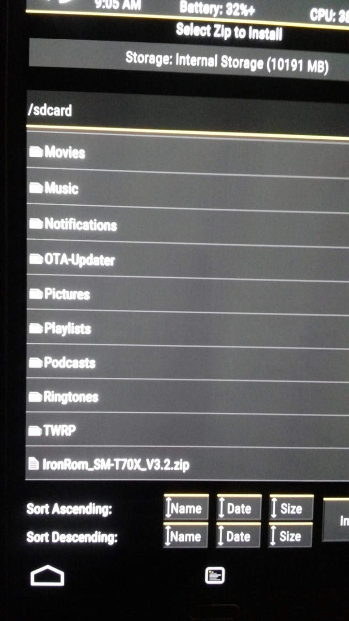 『Iron Rom 3.2刷機教學』 三星 tab s T705 平板 刷機成6.0.1  自動取得root最高權限 + xpose