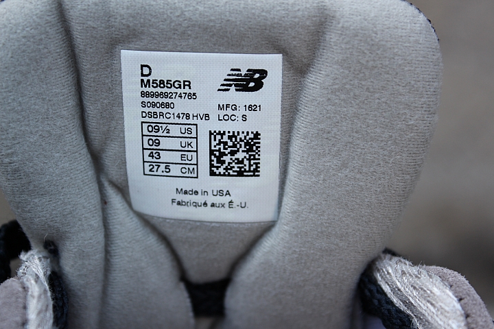 【開箱實穿分享】New Balance 585 m585gr nb585 比較 nike adidas