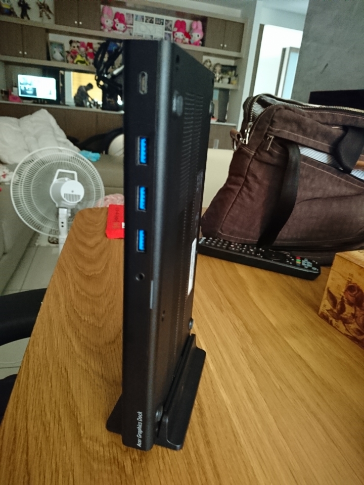 [簡單評測]T303UA測試市售4款thunderbolt 3外接顯卡盒比較。