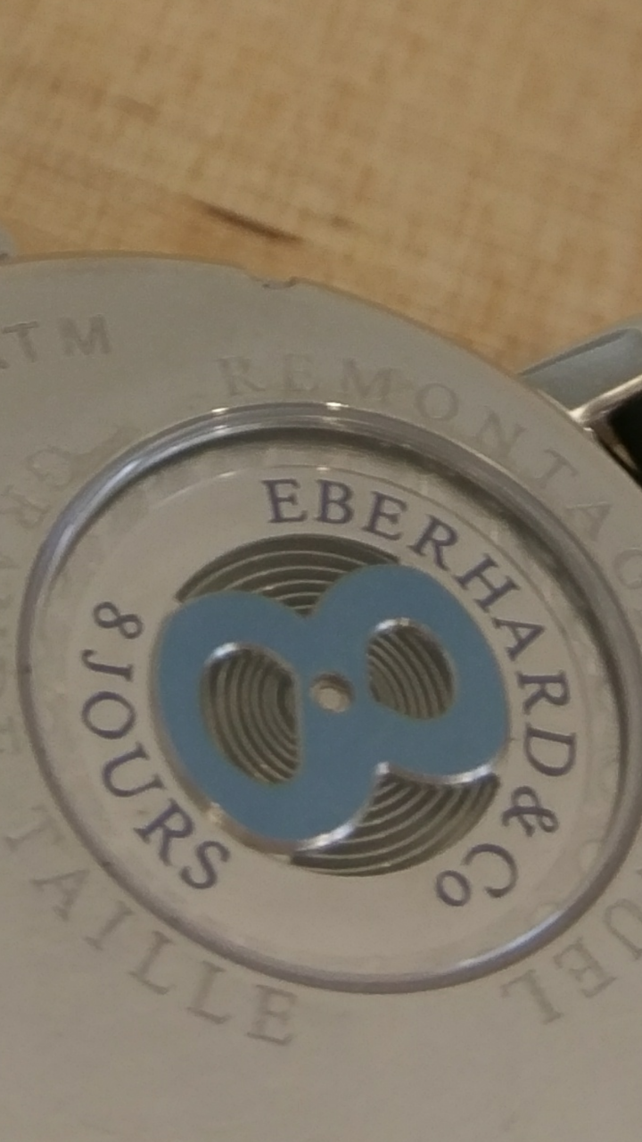 極冷門開箱-Eberhard 8 jours grande taille分享