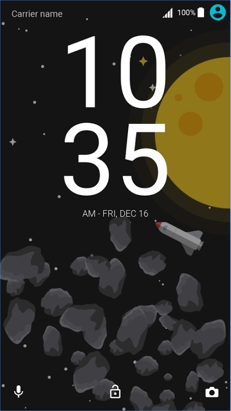 what's new 送 XPERIA™ Live in Space Theme