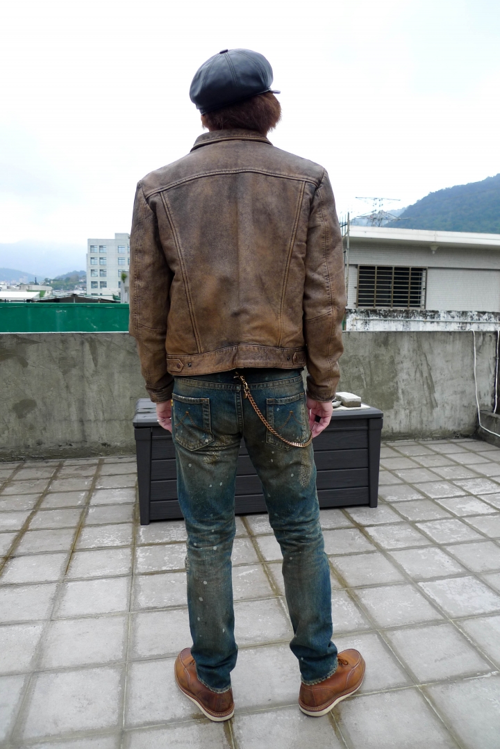 [船難當前]金斯大Jeansda Flying Dutchman “Shipwreck" Antique Jeans