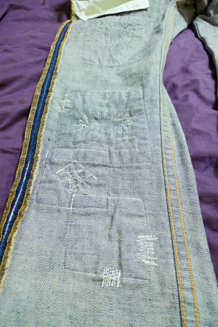 [船難當前]金斯大Jeansda Flying Dutchman “Shipwreck" Antique Jeans