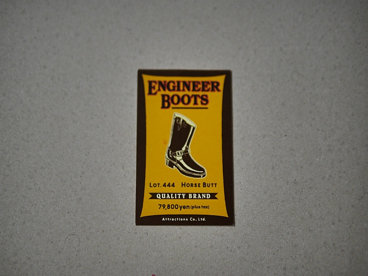 [致命吸引] Attractions Engineer Boots Lot.444