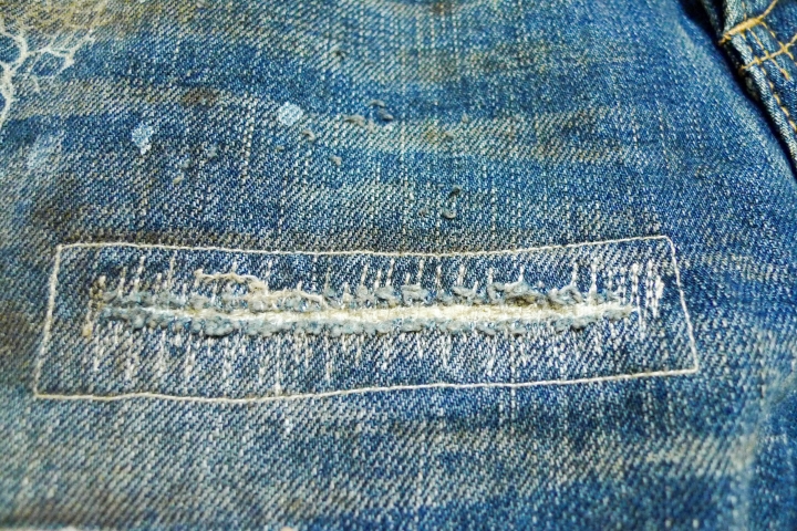 [船難當前]金斯大Jeansda Flying Dutchman “Shipwreck" Antique Jeans