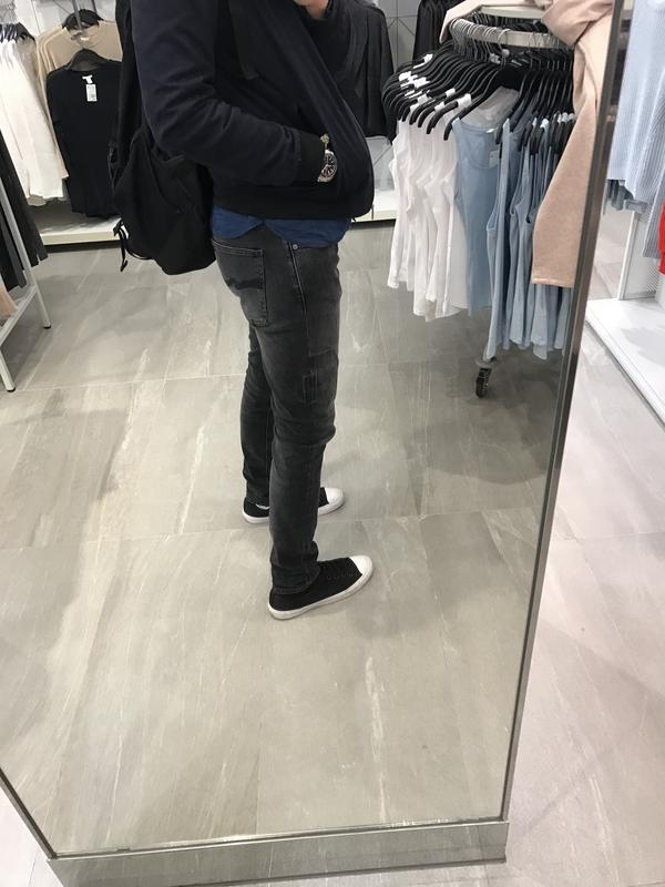 Nudie Lean Dean Grey Patch 開箱