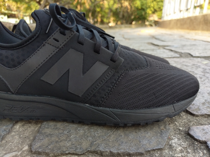 NB 247 sport全黑女鞋款開箱
