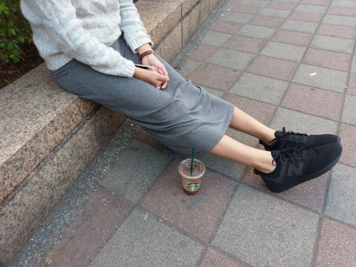 NB 247 sport全黑女鞋款開箱