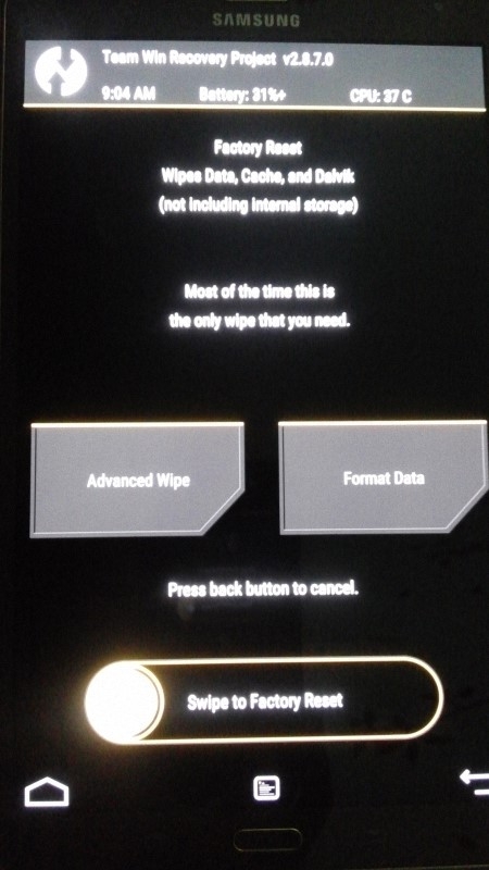 『Iron Rom 3.2刷機教學』 三星 tab s T705 平板 刷機成6.0.1  自動取得root最高權限 + xpose