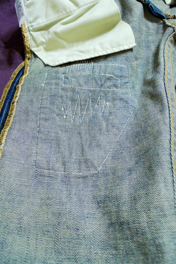 [船難當前]金斯大Jeansda Flying Dutchman “Shipwreck" Antique Jeans