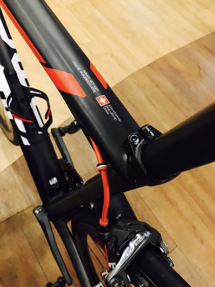 Giant TCR Advanced Pro Team車架升級BMC SLR01開箱