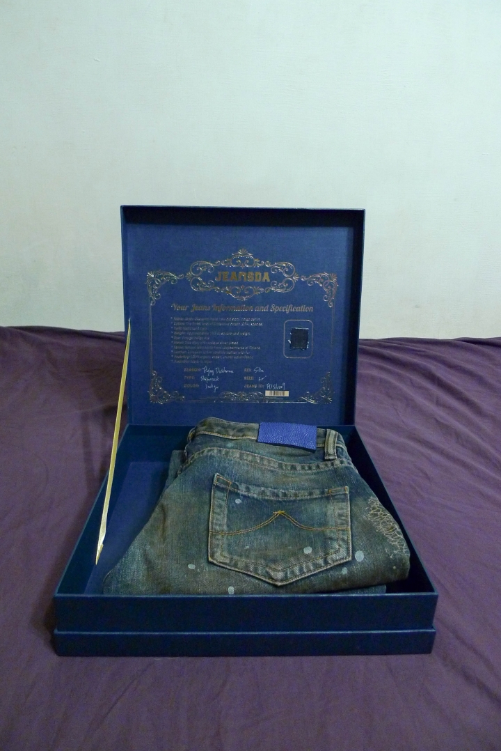 [船難當前]金斯大Jeansda Flying Dutchman “Shipwreck" Antique Jeans