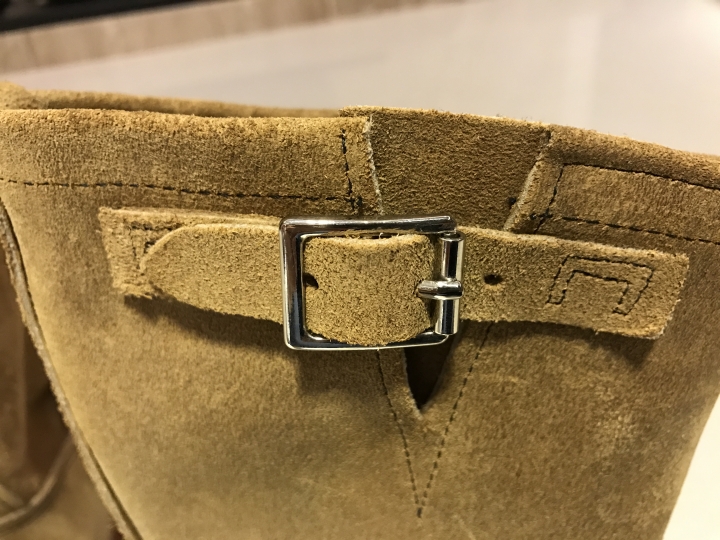 [五倍祭獻]REDWING男子漢麂皮工程師長靴8178