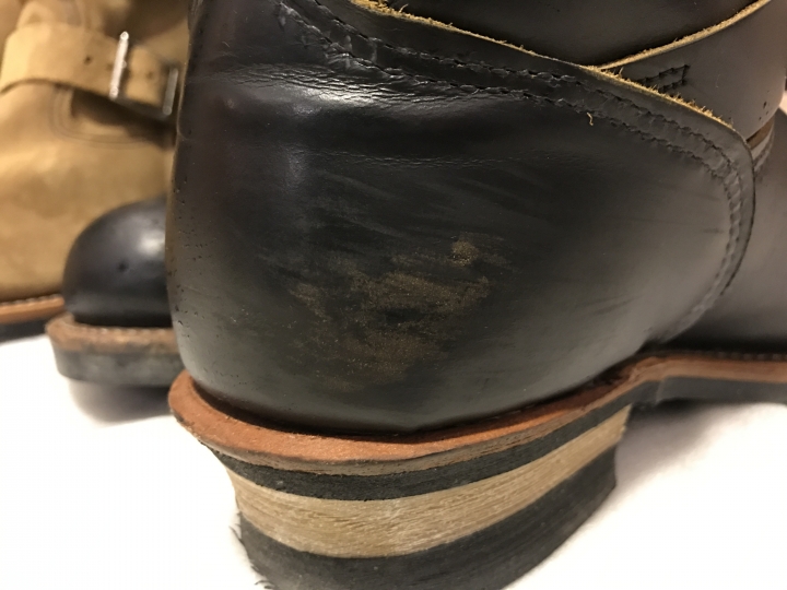 [五倍祭獻]REDWING男子漢麂皮工程師長靴8178