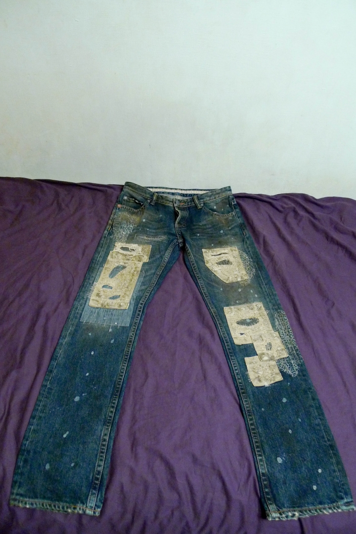 [船難當前]金斯大Jeansda Flying Dutchman “Shipwreck" Antique Jeans