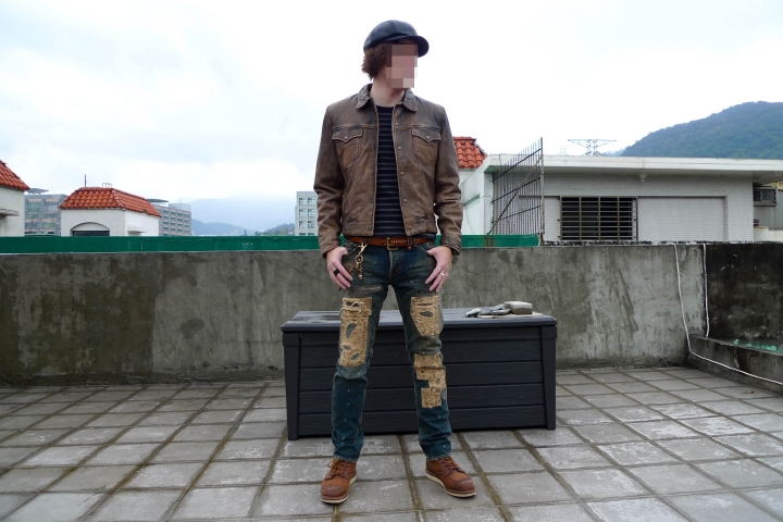 [船難當前]金斯大Jeansda Flying Dutchman “Shipwreck" Antique Jeans