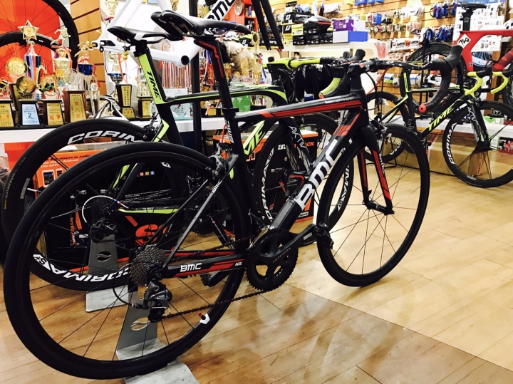 Giant TCR Advanced Pro Team車架升級BMC SLR01開箱