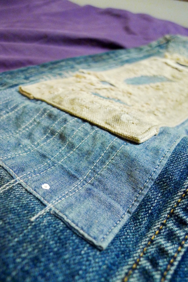 [船難當前]金斯大Jeansda Flying Dutchman “Shipwreck" Antique Jeans