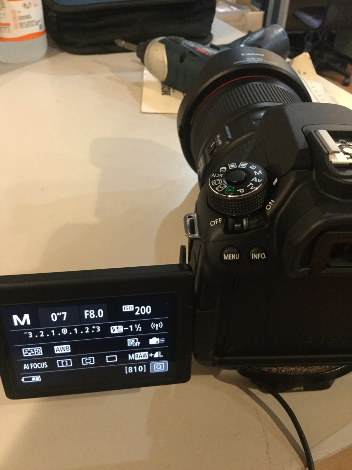 80D +iPAD air +Canon Camera Connec app 出現 卡住