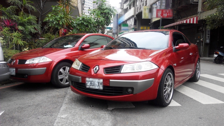 巧遇兄弟！Renault megane cc