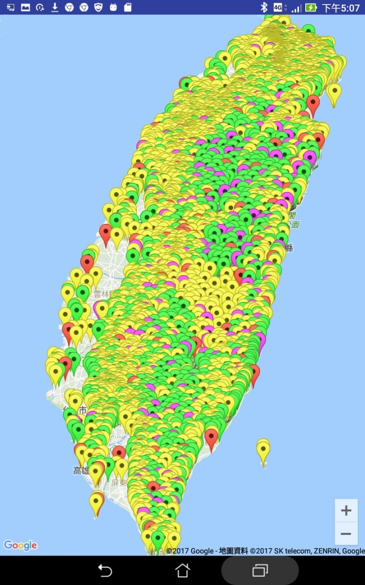 台灣山岳三角點地圖 app [更新版]