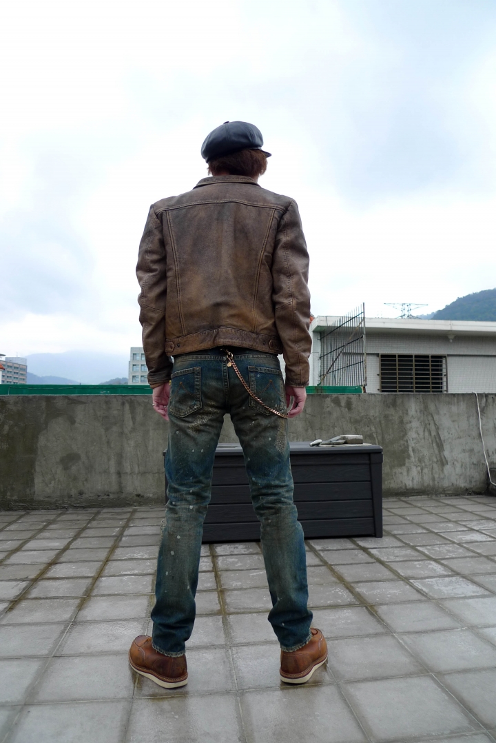 [船難當前]金斯大Jeansda Flying Dutchman “Shipwreck" Antique Jeans