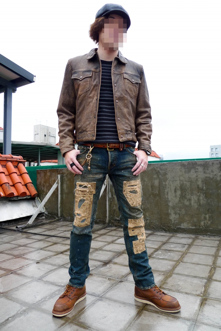 [船難當前]金斯大Jeansda Flying Dutchman “Shipwreck" Antique Jeans