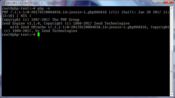 PHP 7.1 升級, Debian Linux 實作