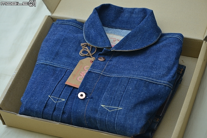 [青出於藍] JWJ Brand Loomstate 天然染單寧外套