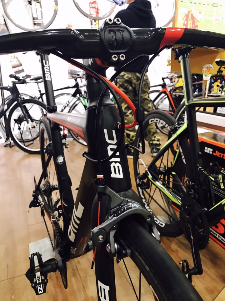 Giant TCR Advanced Pro Team車架升級BMC SLR01開箱