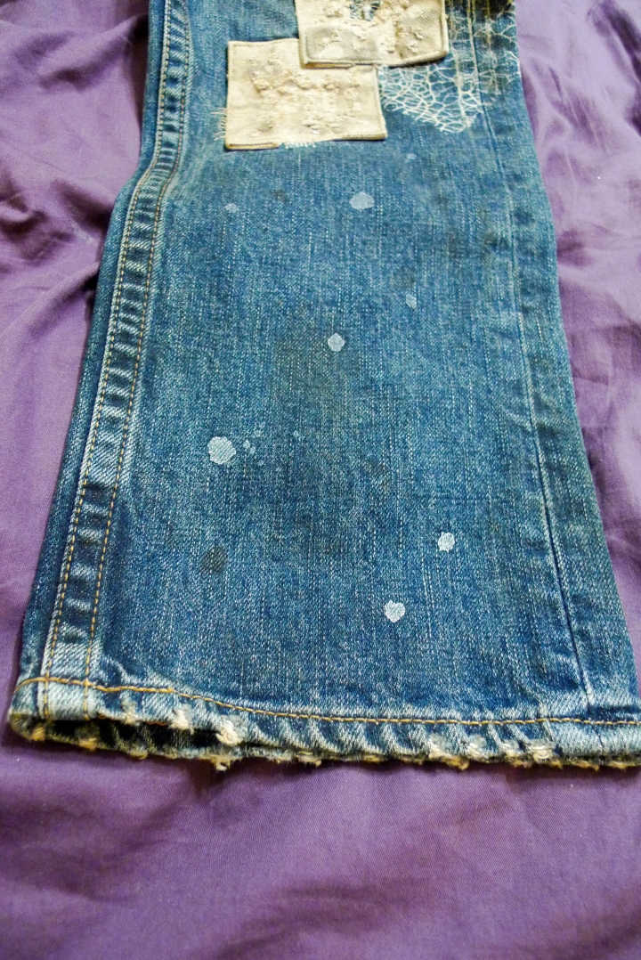 [船難當前]金斯大Jeansda Flying Dutchman “Shipwreck" Antique Jeans