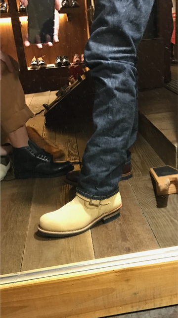 [五倍祭獻]REDWING男子漢麂皮工程師長靴8178