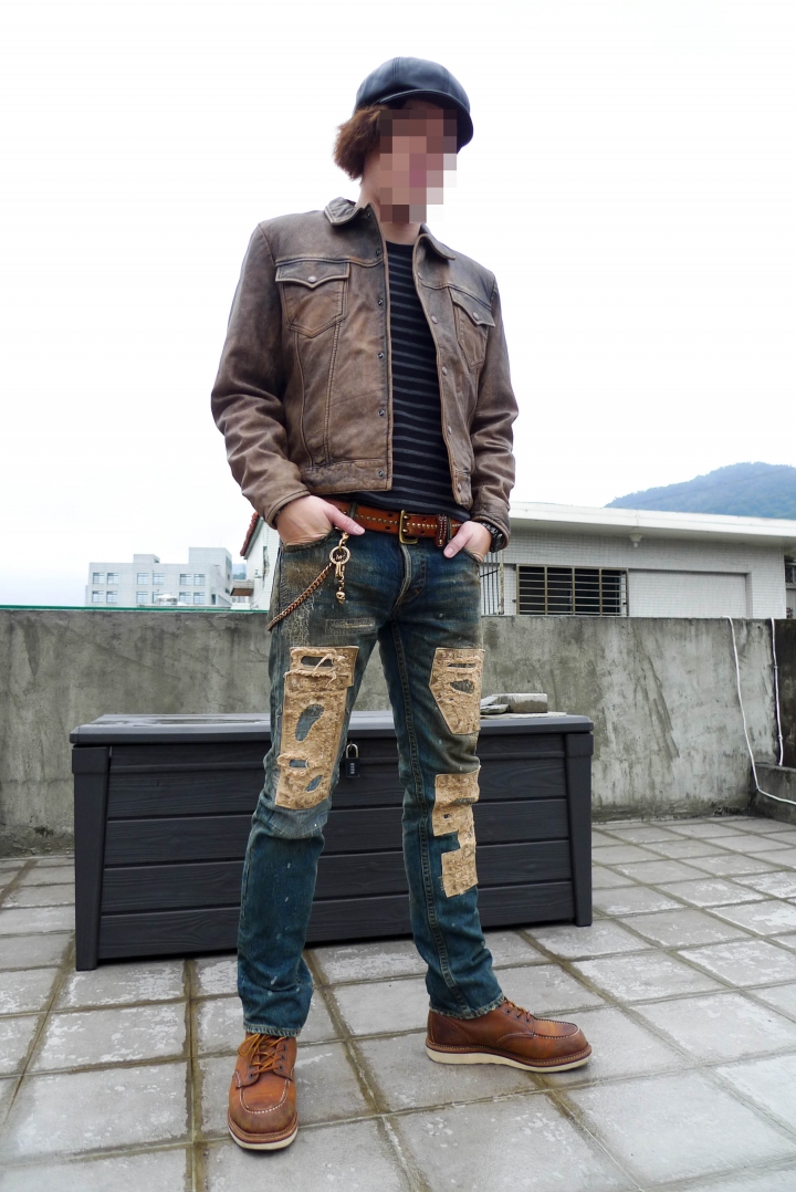 [船難當前]金斯大Jeansda Flying Dutchman “Shipwreck" Antique Jeans