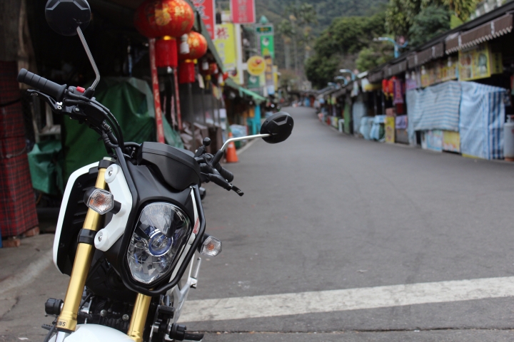 HONDA MSX125探索~尖石鄉小錦屏野溪溫泉