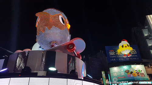 【台北 旅遊】2017臺北燈節Taipei Lantern Festival：小奇雞 展翅點亮夜空：必勝哥、粉美妹、小蛋定：【開幕儀式 360度影片全記錄】元宵節/台北西門町燈節/西門町/台北燈會