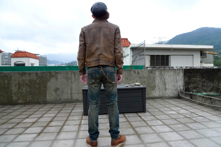 [船難當前]金斯大Jeansda Flying Dutchman “Shipwreck" Antique Jeans