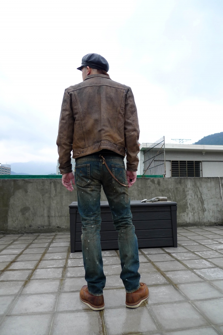 [船難當前]金斯大Jeansda Flying Dutchman “Shipwreck" Antique Jeans