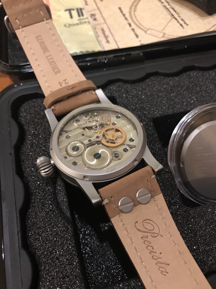 二戰德軍B-Uhr 空軍飛行觀測錶～開箱篇 一星期只營業一天的錶店TimeFactors - PRECISTA