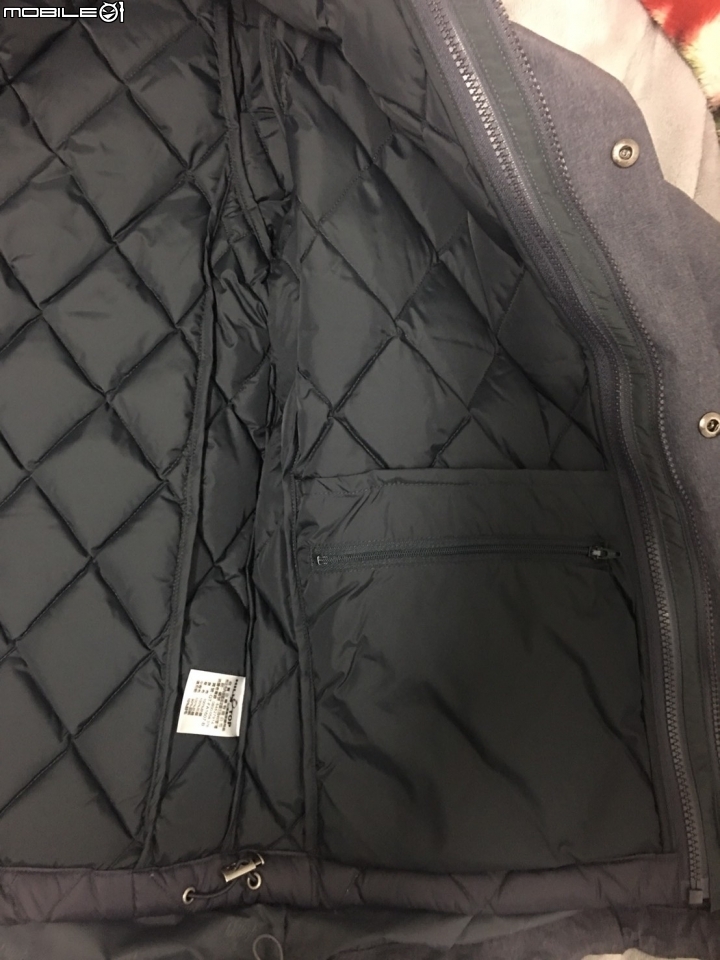 [開箱] 山頂鳥 兩件式防水羽絨短大衣