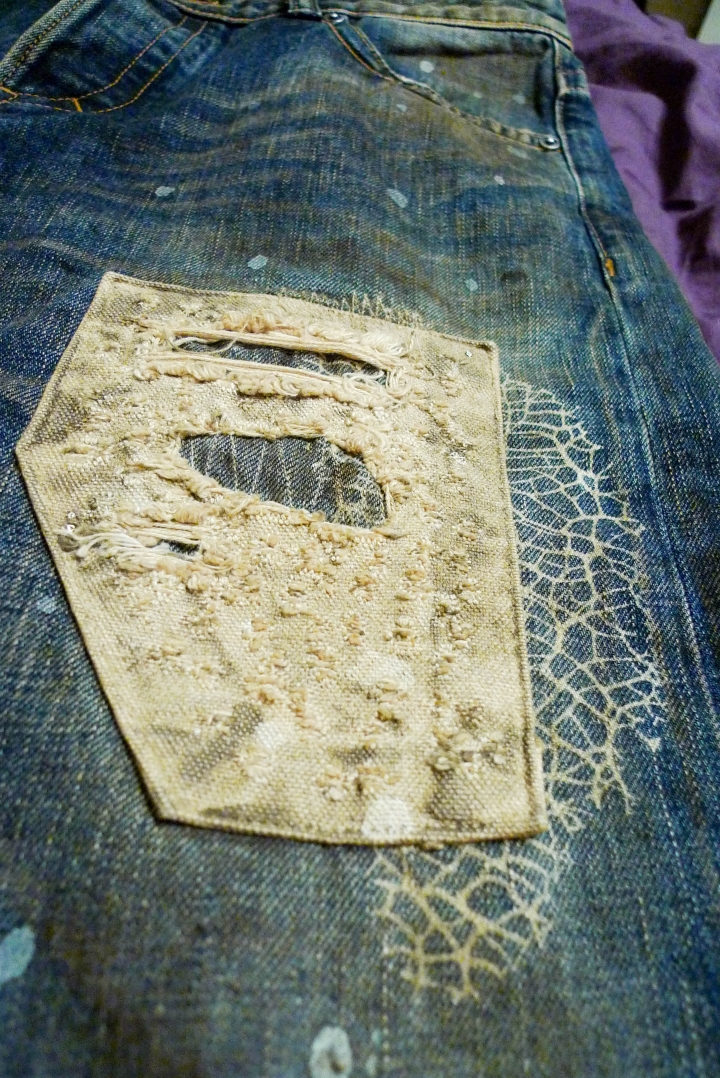 [船難當前]金斯大Jeansda Flying Dutchman “Shipwreck" Antique Jeans