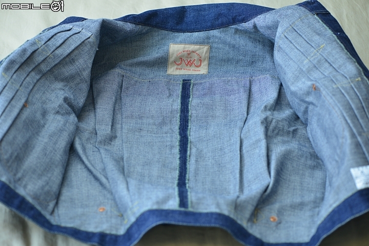 [青出於藍] JWJ Brand Loomstate 天然染單寧外套