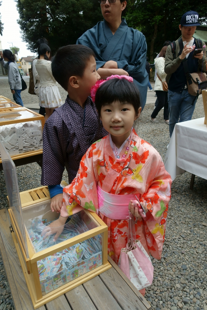 ＜日本＞2016全家人的日本行~川越、冰川神社、美美庵和服