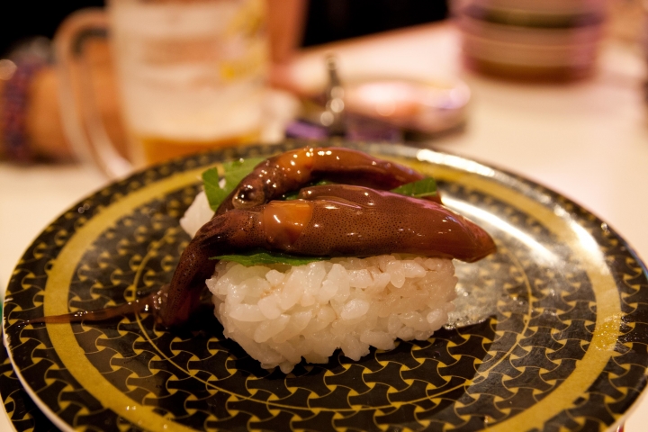 【美食。食記】東京 高田馬場 價格便宜 味道一般 濱壽司 Hama はま寿司 迴轉壽司