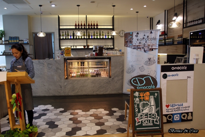 omocafé不設限的餐飲風格/獨家手工可頌麵包布丁(捷運淡水線芝山站)(天母Sogo館5F)