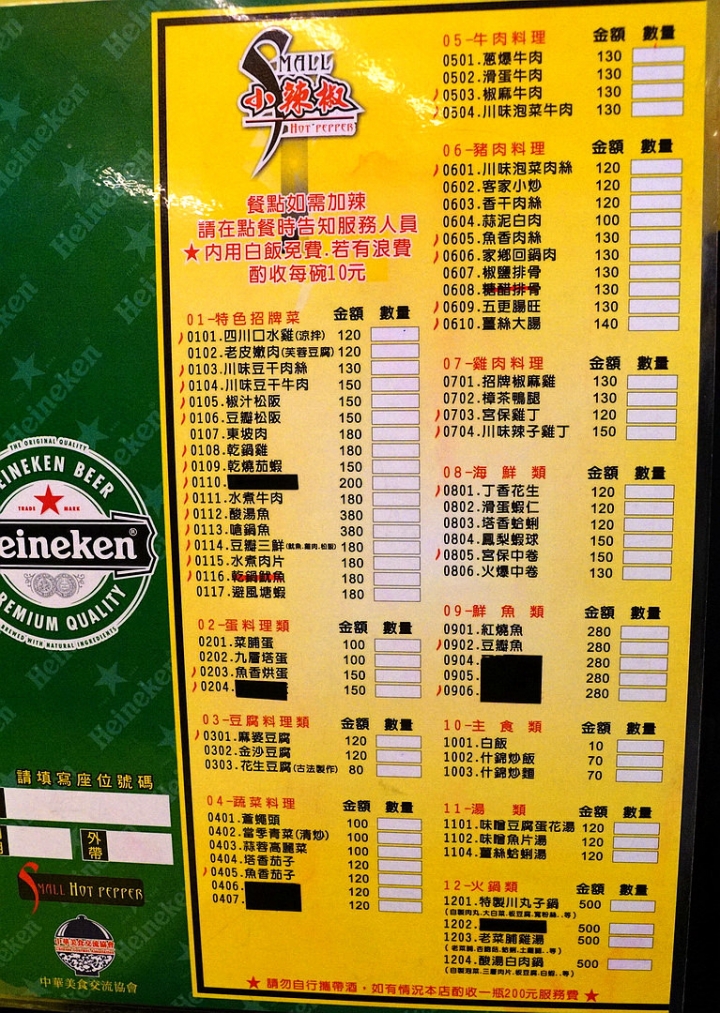 [台南][南區] 小辣椒家常小炒 2017