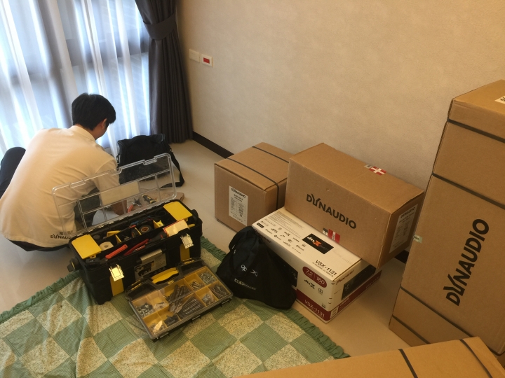 [開箱] Dynaudio Excite X24 X38 Sub 250 MKII Pioneer VSX-1131