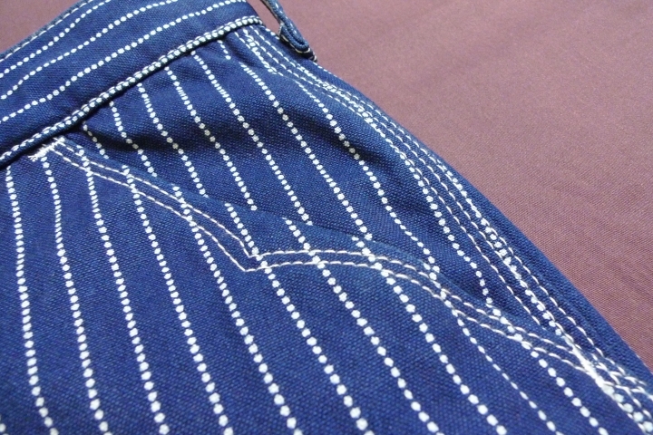 [出類拔萃]金斯大 Jeansda Wabash Stripe Rigid Work Pant