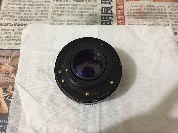 [DIY]M42 Pentacon 50/1.8 MC electric 光圈頂針固定+拆光圈清理+增大光圈??(圖多)